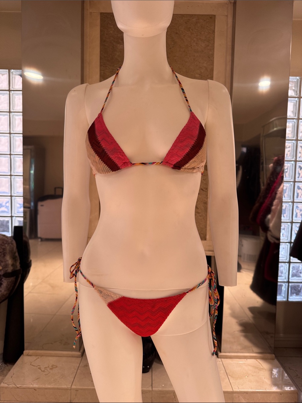 Missoni Mare Reversible Knit Bikini